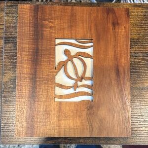 Wooden Turtle Wall Art